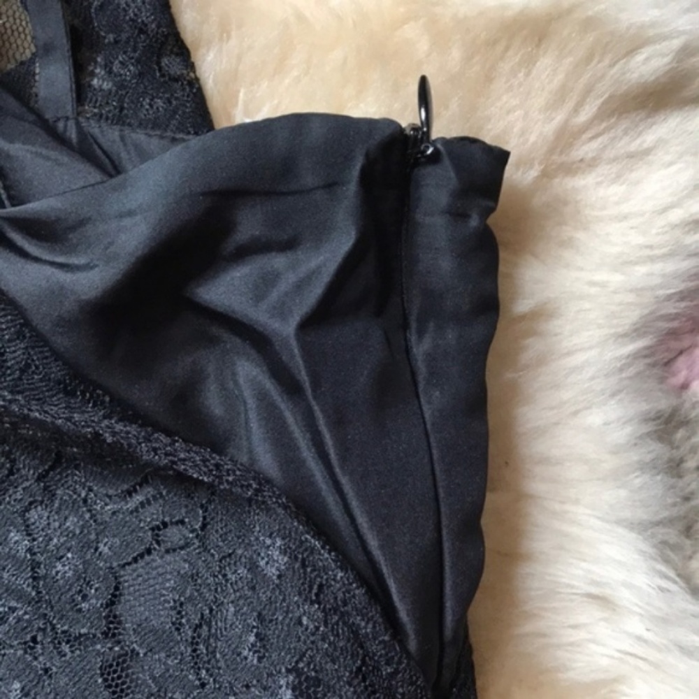 Anthro Odile Lace LBD Cummerbund 2005 Vintage - Picture 4 of 8